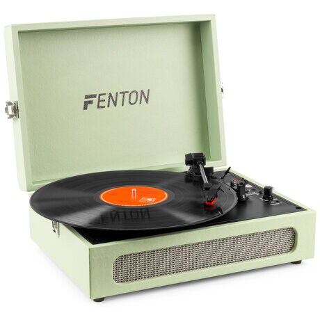 Fenton retro skivspelare med bluetooth Fenton RP118C retro skivspelare med Bluetooth in/out och USB - Cream