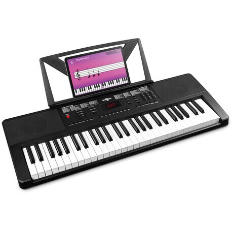 Rhapsody54 Keyboard med musikställ - 54 tangenter Max Rhapsody54 elektroniskt Keyboard 54-tangenter