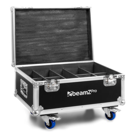 Professionell flightcase för säker och smidig transport av upp till 8 BTK050Z-armaturer beamZ Pro FCBTK050 Flightcase för 8x BTK050Z