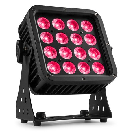 Starcolor135 Flood Light 16x 8W RGBA Utomhus BeamZ Professional StarColor135 - IP65 vattentät strålkastare med 16x 8W RGBA LEDs