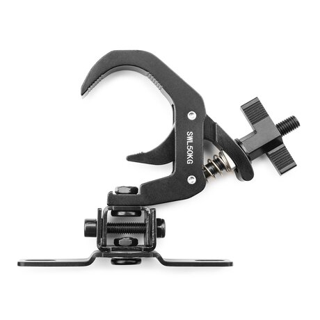 BC50B-75M VIKBART RÖRLIGT HUVUD QUICK TRIGGER SVART BC50B-75M Fackverksklämma med rörligt huvud med lutande fäste - max 50 kg - Svart