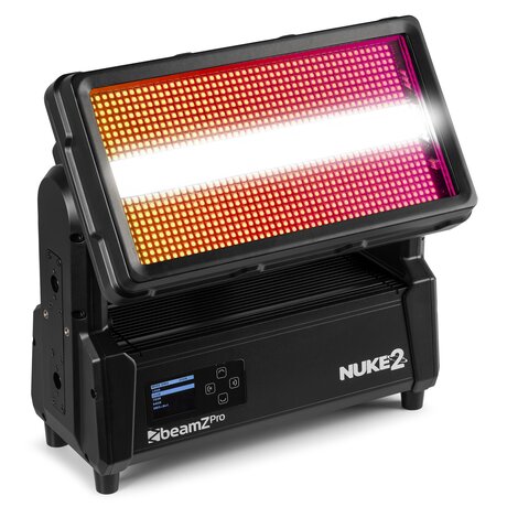 NUKE2 Motorized Strobe/Wash Outdoor BeamZ Pro NUKE2 - LED blindercombi - IP65 vattentät