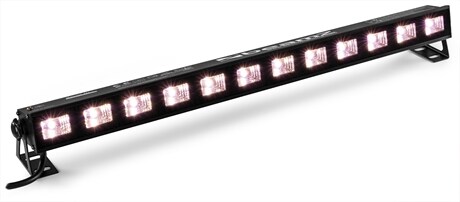 LED Bar Vit/UV LED BUVW123 SKY-153.502 BeamZ BUVW123 LED bar 12x3W UV/WW 2 i 1
