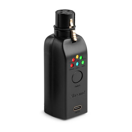 Trådlös DMX-mottagare som enkelt ersätter kablage i befintliga DMX-system beamZ WD1F EazyLink Wireless DMX TR Dongle