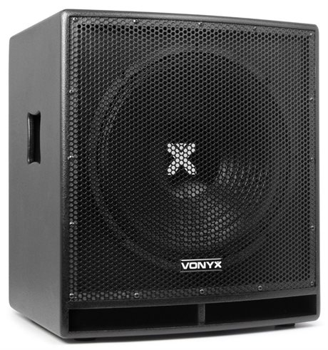 15” PRO aktiv subbas SWP15 Vonyx SWP15 bas 15" Aktiv 800W Peak
