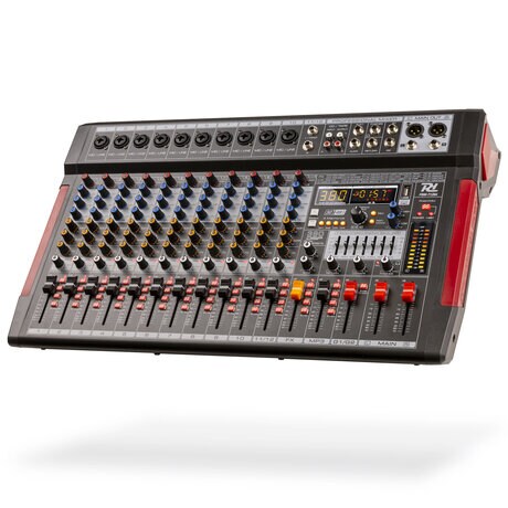 Mixerbord PDM-T1204 12ch DSP/MP3 PDM-T1204 Stage Mixer 12ch DSP/MP3