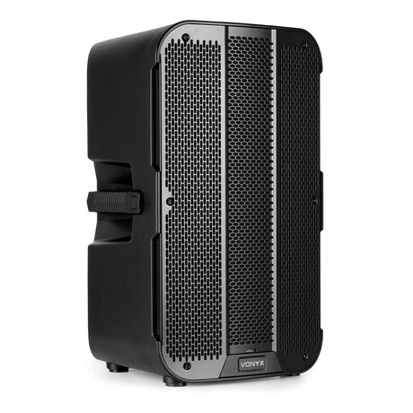 Aktiv högtalare med dedikerad LF-förstärkare & en HF-förstärkare Vonyx VD712A Bi-Amplified Aktiv Högtalare 12" DSP