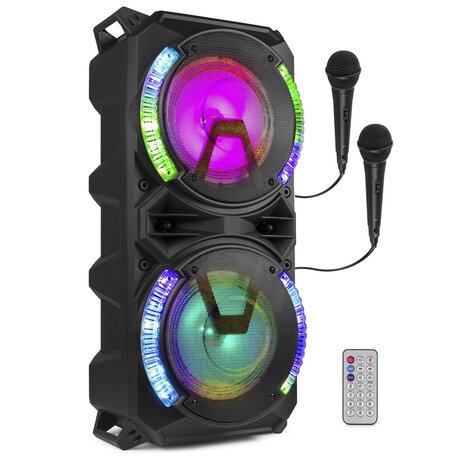 Karaokemaskin och partyhögtalare LIVE280 Fenton LIVE280 Karaoke, station 2 x 8