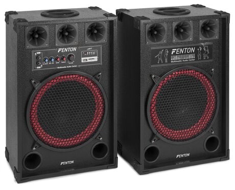 Fenton SPB-12 PA Aktivt högtalarset 12" med Bluetooth Fenton SPB-12 PA Act. Speakerset 12" BT