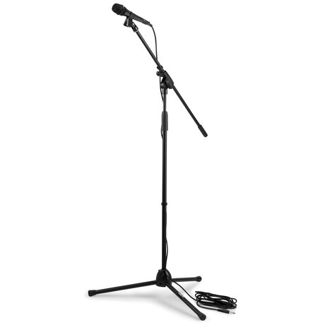 Vonyx MS10K Microphone Stand Kit, Mikrofon-kit med stativ och bärväska. SKY-180.059