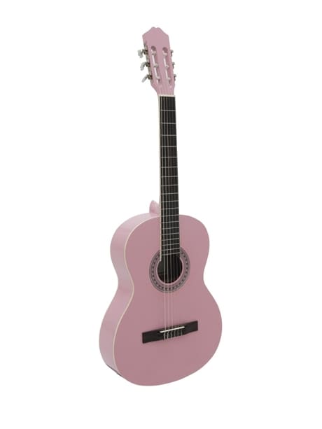 DIMAVERY AC-303 Klassik-Gitarre 1//2 pink