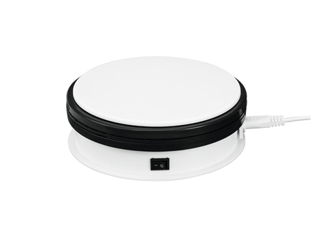 Europalms rotationsplattan 15 cm upp till 5 kg vit EUROPALMS Rotary Plate 15cm up to 5kg white