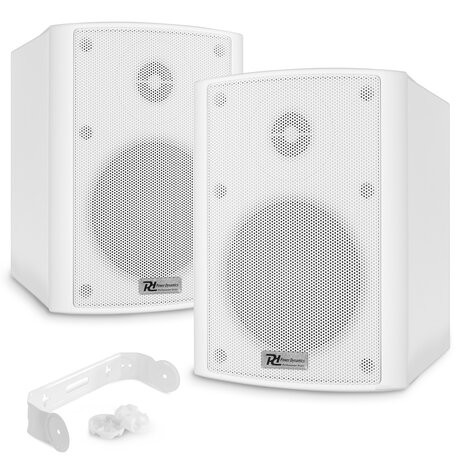 Utomhushögtalare IP klassade Marin BC65V SKY-952.114 Power Dynamics BC65V högtalarset 6,5"150WIP56 100V W