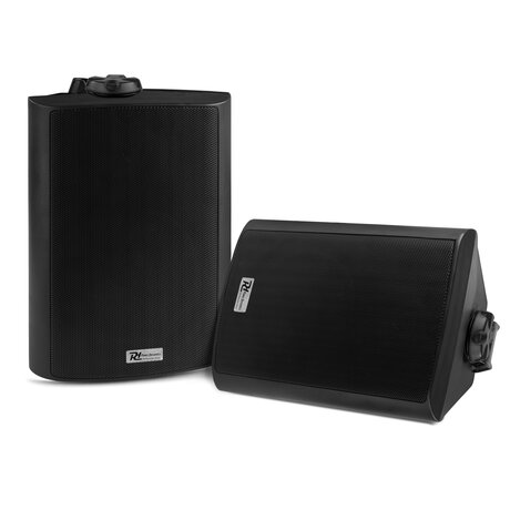 Högtalare med Bluetooth och WiFi för utomhus- och inomhusbruk Power Dynamics WS50AB svart WiFi och Bluetooth aktiva högtalarset