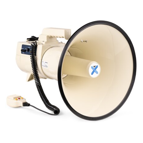 MEG150 Megaphone Pro - Med siren och löstagbar mikrofon - 2km Vonyx MEG150 Megafon 200W