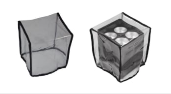 BeamZ Regnskydd för uplight AC100 Beamz AC100 Uplight Regnskydd