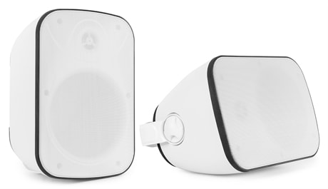 Utomhus IP klassad högtalare. Power Dynamics BD65W Högtalarset, 6,5", 120W, IP65, Vita