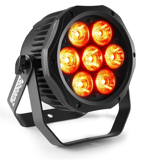 BeamZ utomhus PAR spot 7x10W RGBW DMX IP65 BeamZPro BWA410 AluPAR IP65 7x10W 4in1 RGBW
