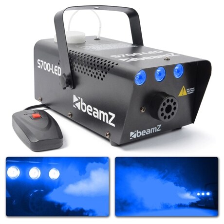 Rökmaskin med inbyggd LED. BeamZ S700LED Rökmaskin med Iseffekt med LED ljus