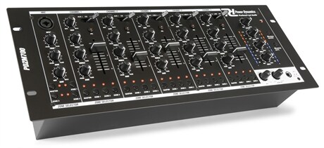 PDZM700 6 Kanals mixer för 4 zone 172.750r Power Dynamics PDZM700 5 kanals, 4 zon mixer