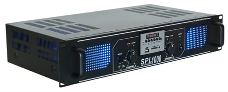 Förstärkare SPL1000MP3 SKY-178.772 SPL 1000MP3 Förstärkare Blå LED+EQ svart