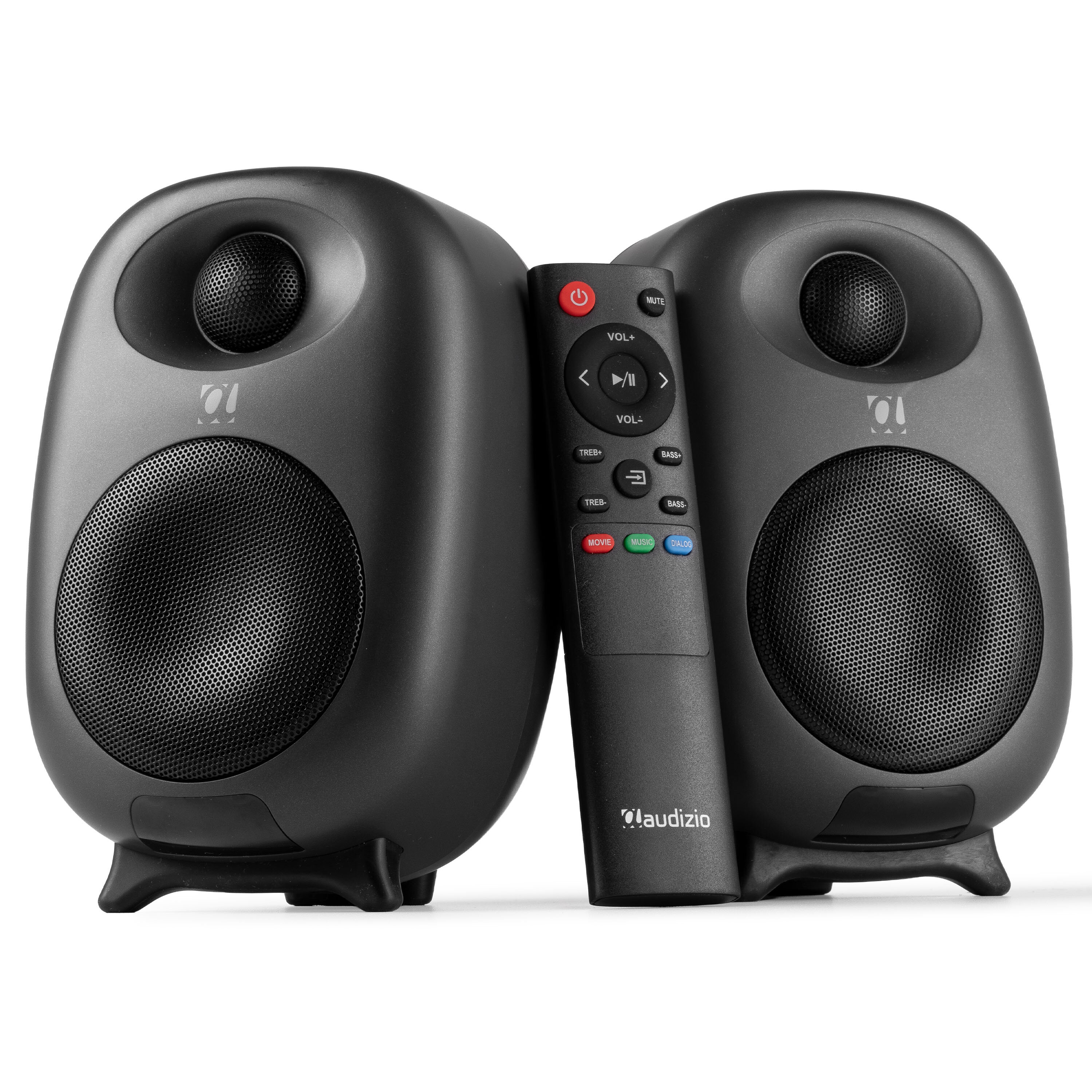 Audizio RS60 Active Bookshelf Speaker Set 120W BT