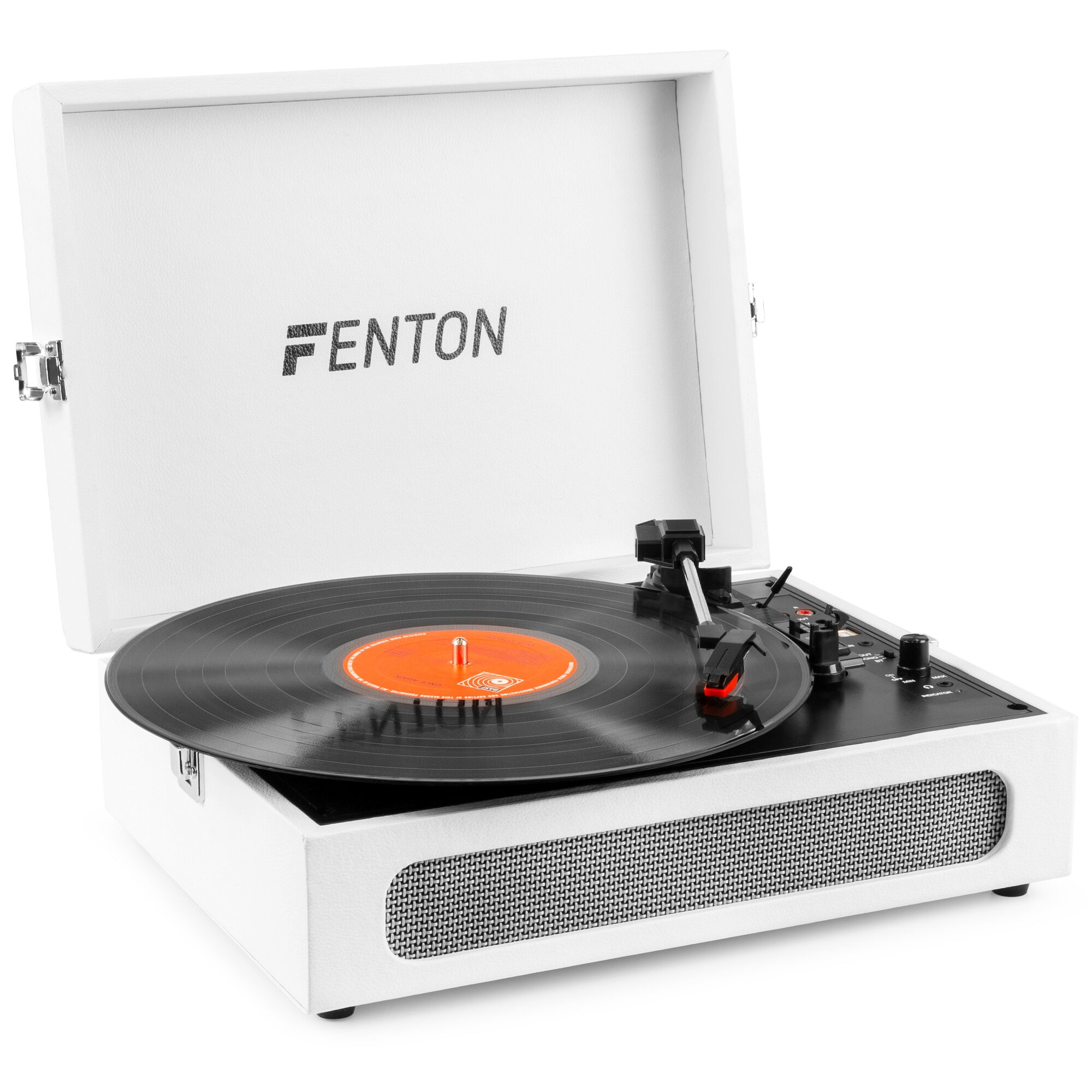 Fenton RP118F retro skivspelare med Bluetooth in/ut och USB - Beige