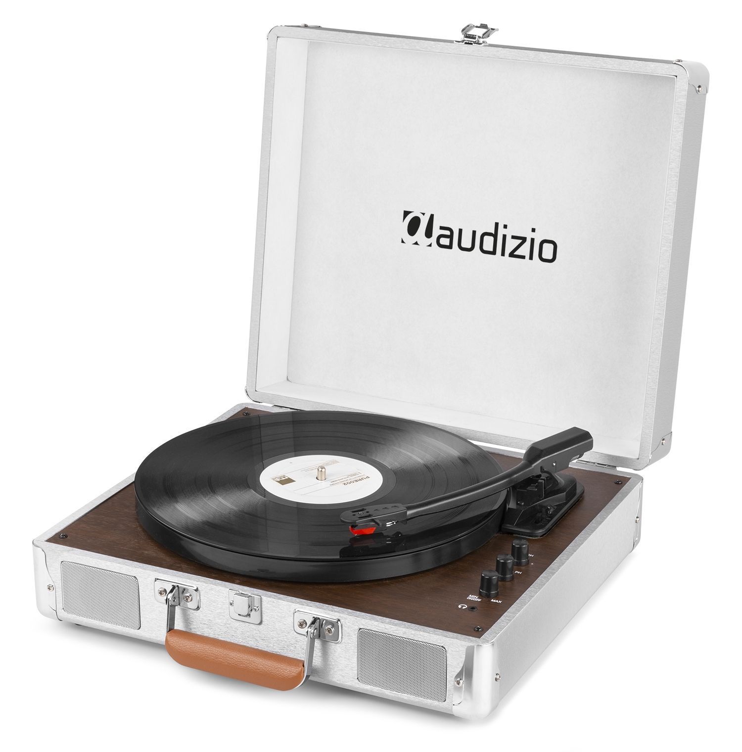 Audizio RP320 skivspelare med Bluetooth i aluminiumhölje