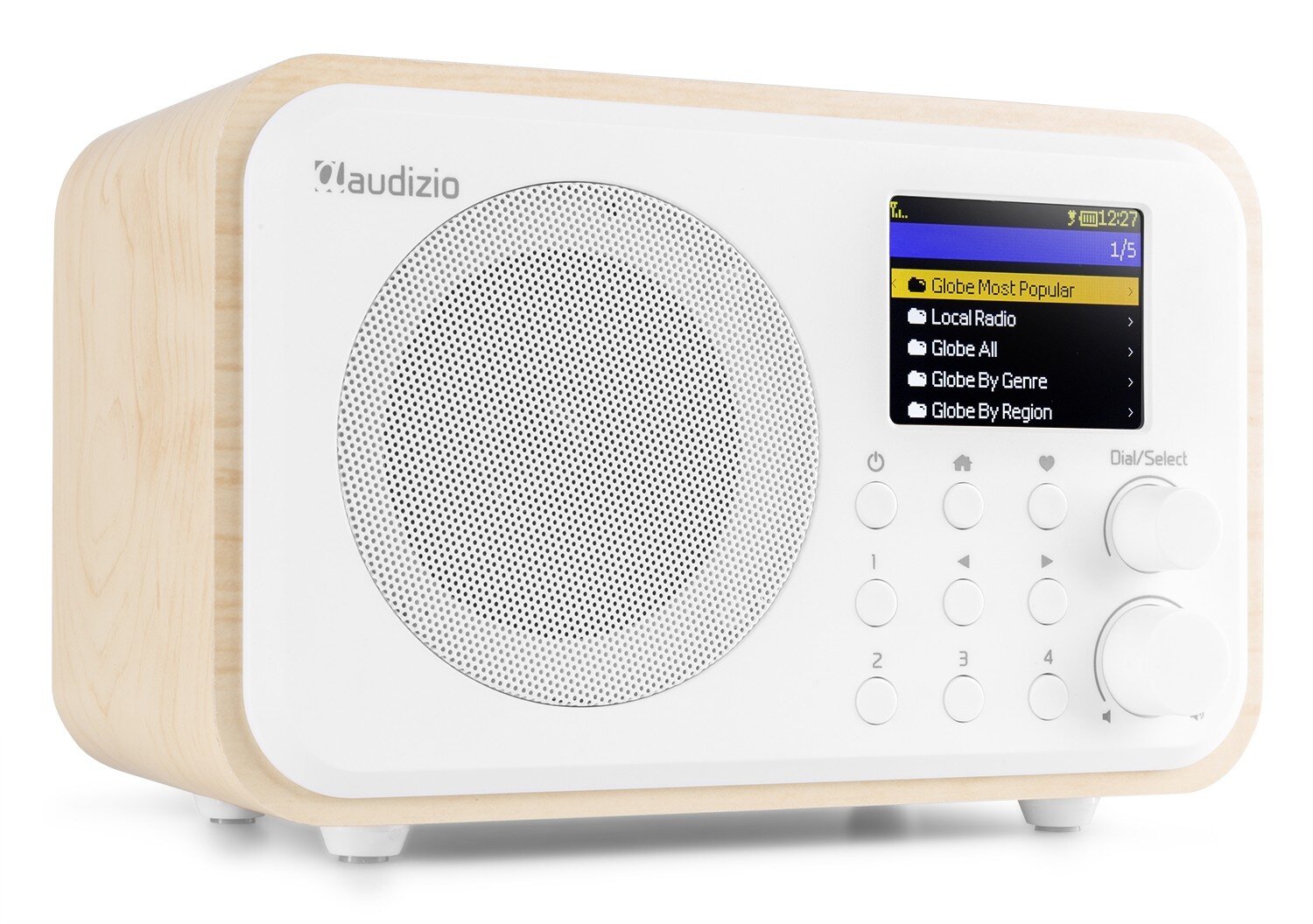 Audizio Venice WIFI Internet radio med batteri, vit