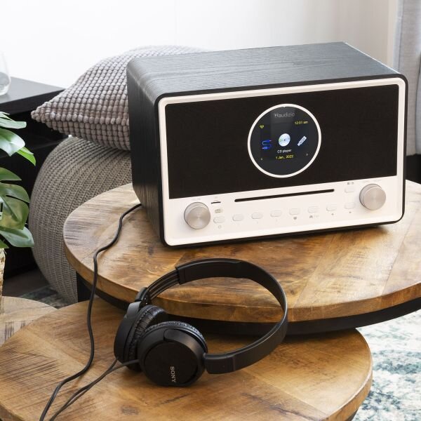 AUDIZIO – LUCCA – RADIO INTERNET CON DAB+ Y REPRODUCTOR CD MADERA – dBS