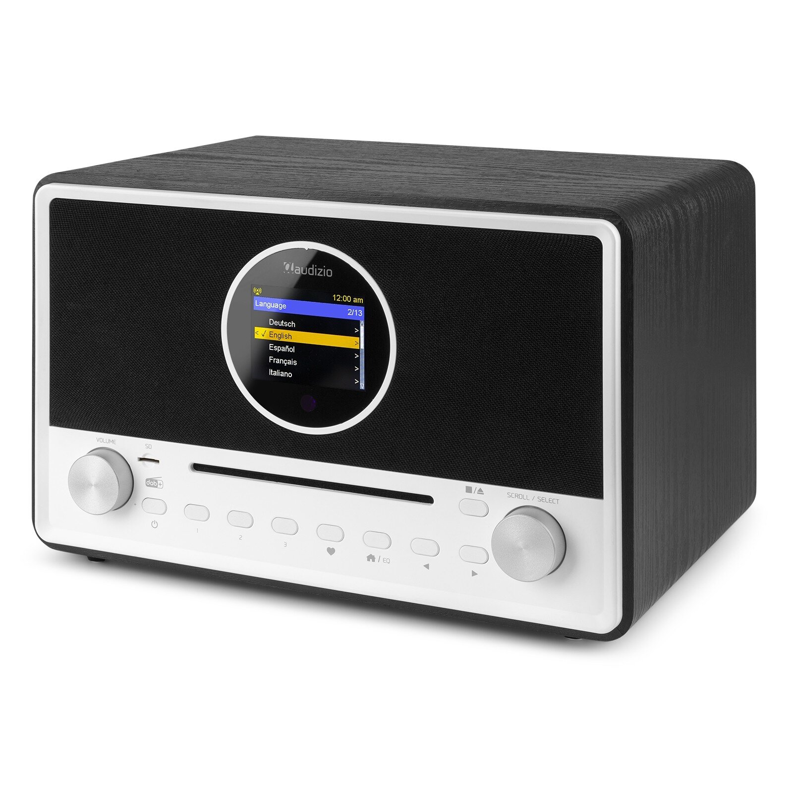 AUDIZIO – LUCCA – RADIO INTERNET CON DAB+ Y REPRODUCTOR CD MADERA – dBS