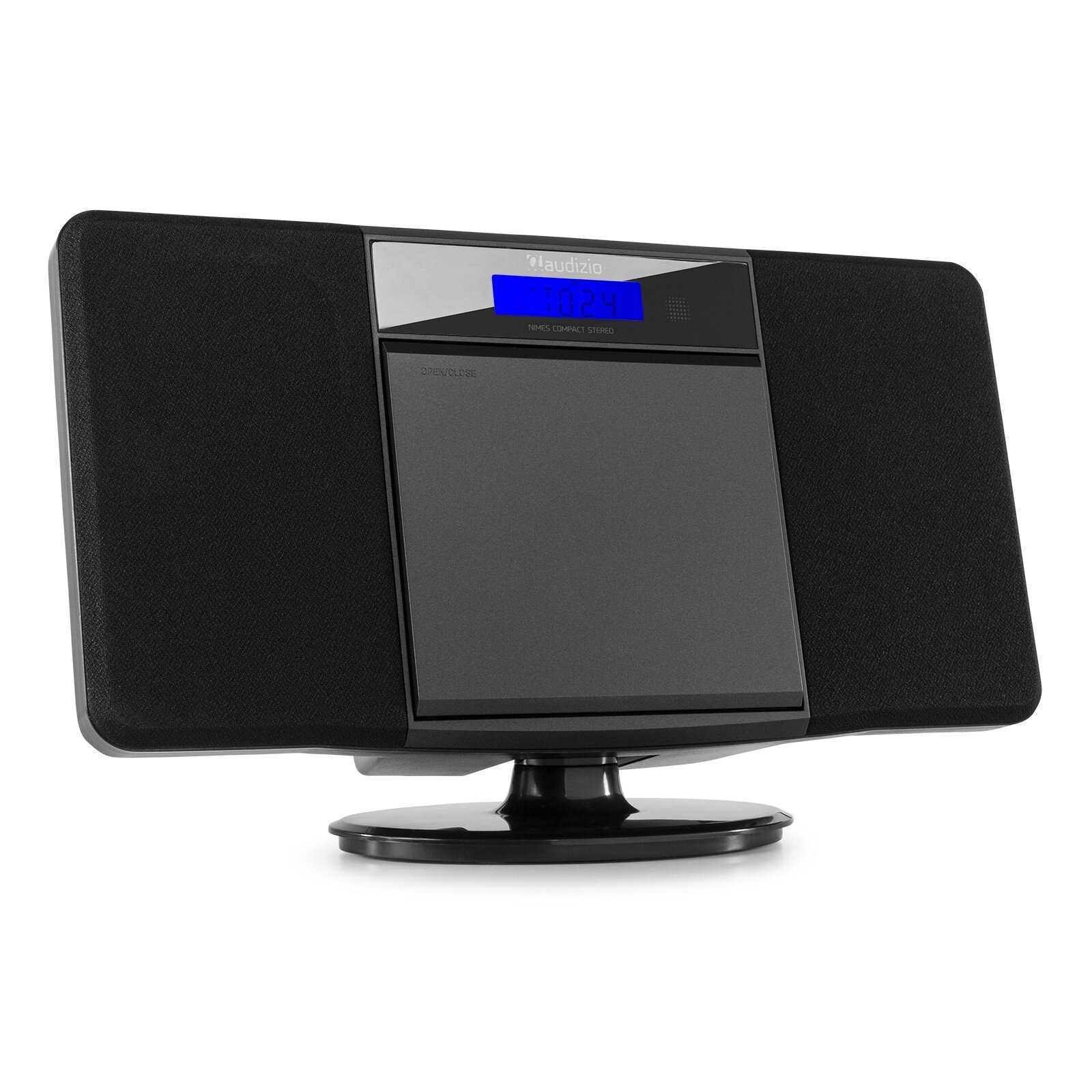 Audizio Nimes Bluetooth stereoset med CD-spelare, USB mp3-spelare och radio - 50W - Svart