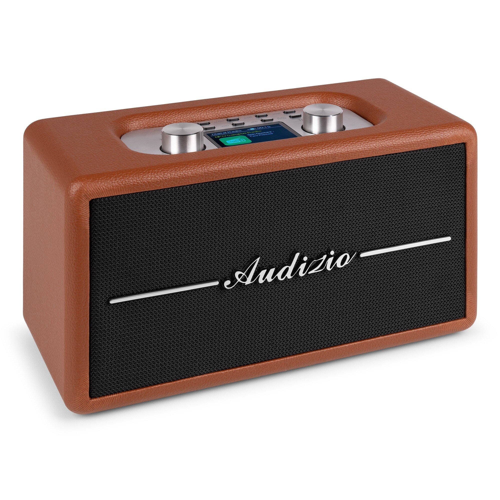 Audizio Tune60 DAB Radio Retro Brun