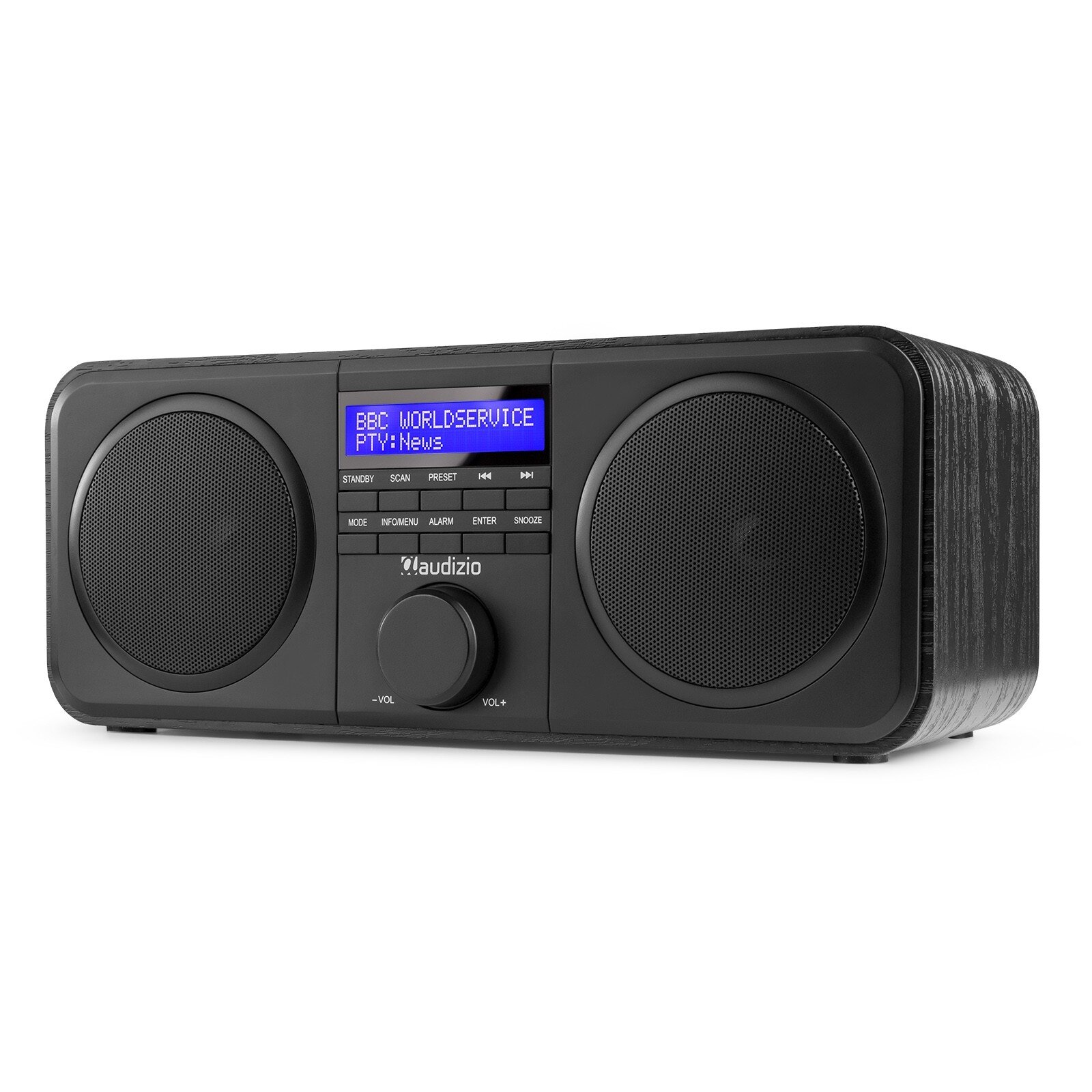 Novara dab+ stereo radio svart 