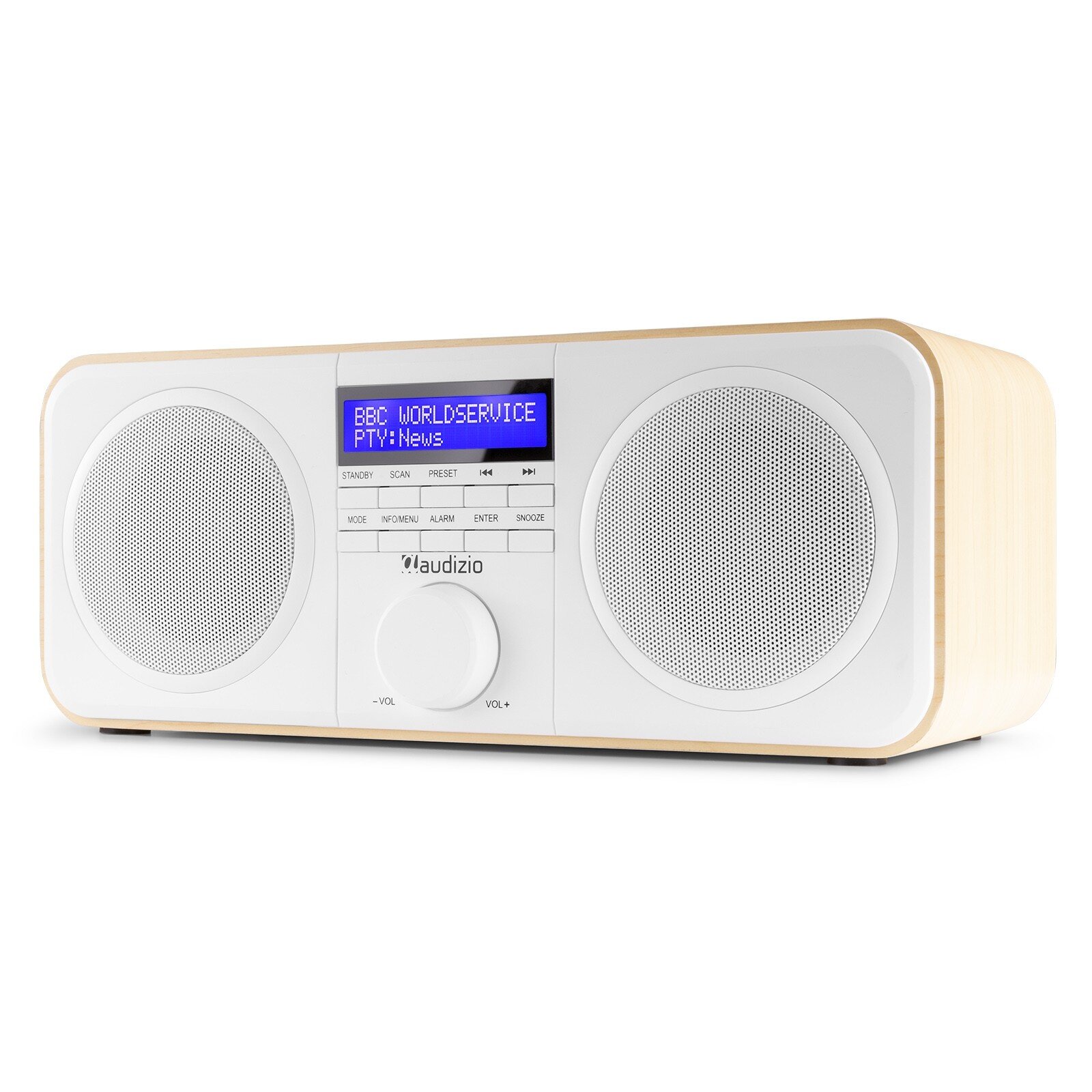 Novara dab+ stereo radio vit 