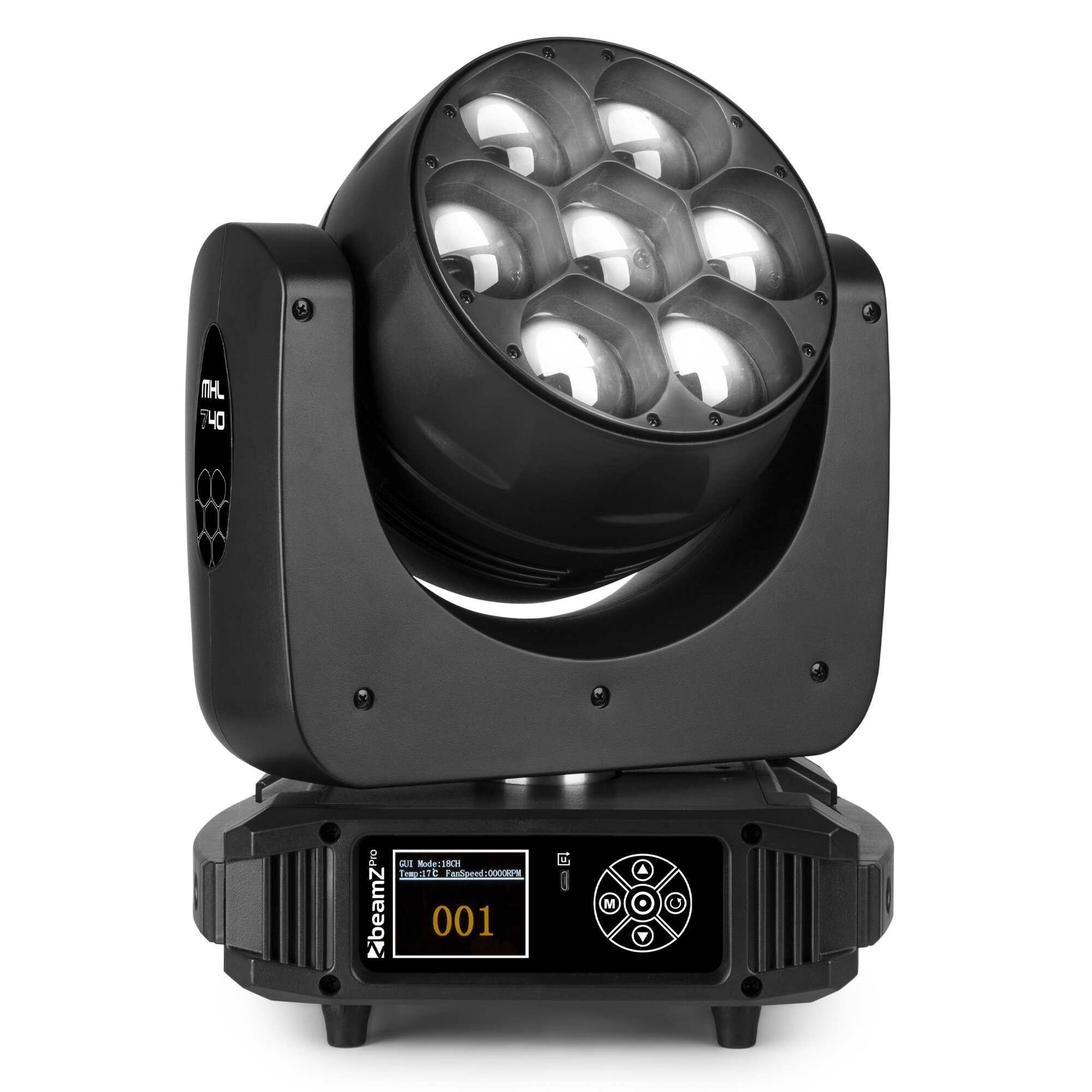 FYNDHÖRNAN: BeamZ Professional MHL740 LED Moving Head Zoom 7x40 Watt