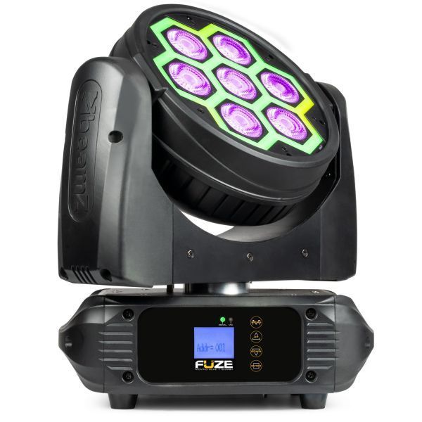 BeamZ FUZE712 wash moving head med SMD LED-effekt