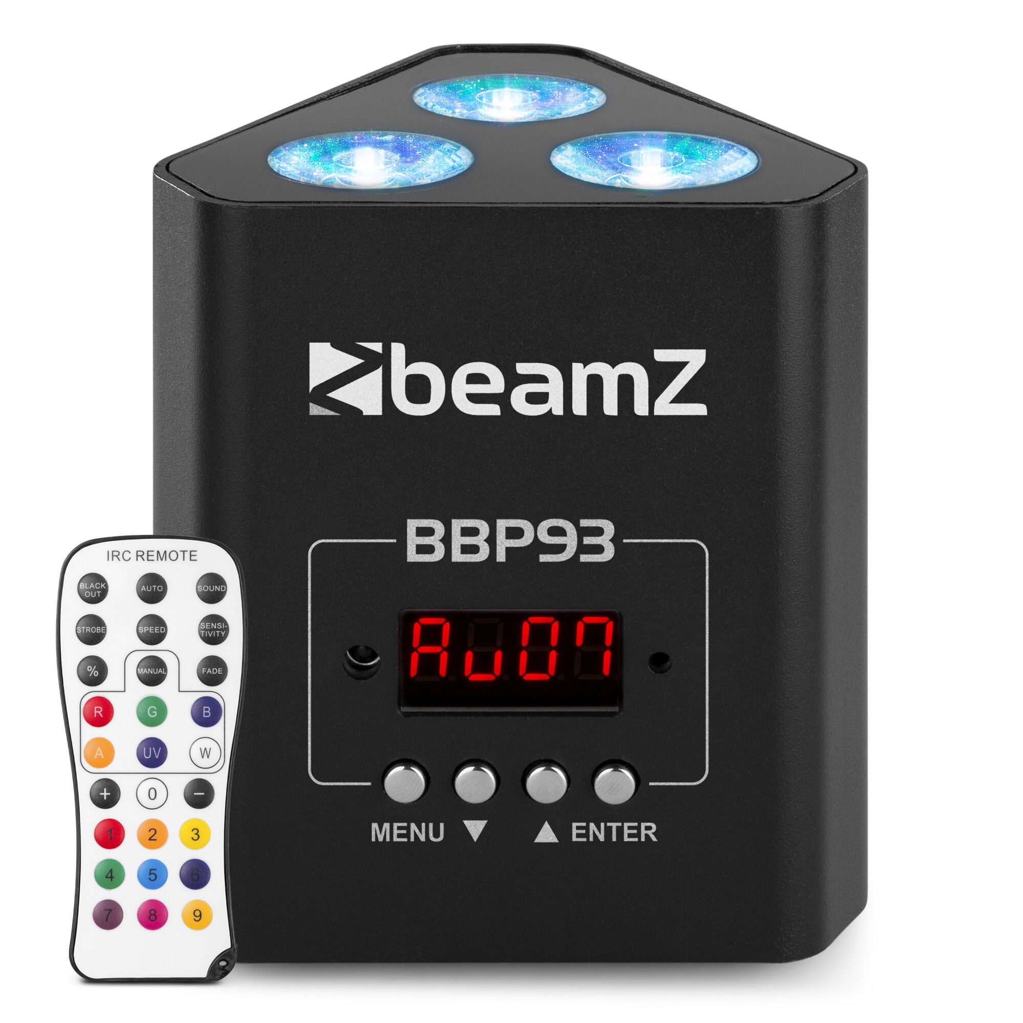 Beamz BBP93 Dekorljus vägg eller tross Par 3x10W 4in1 LiBatt