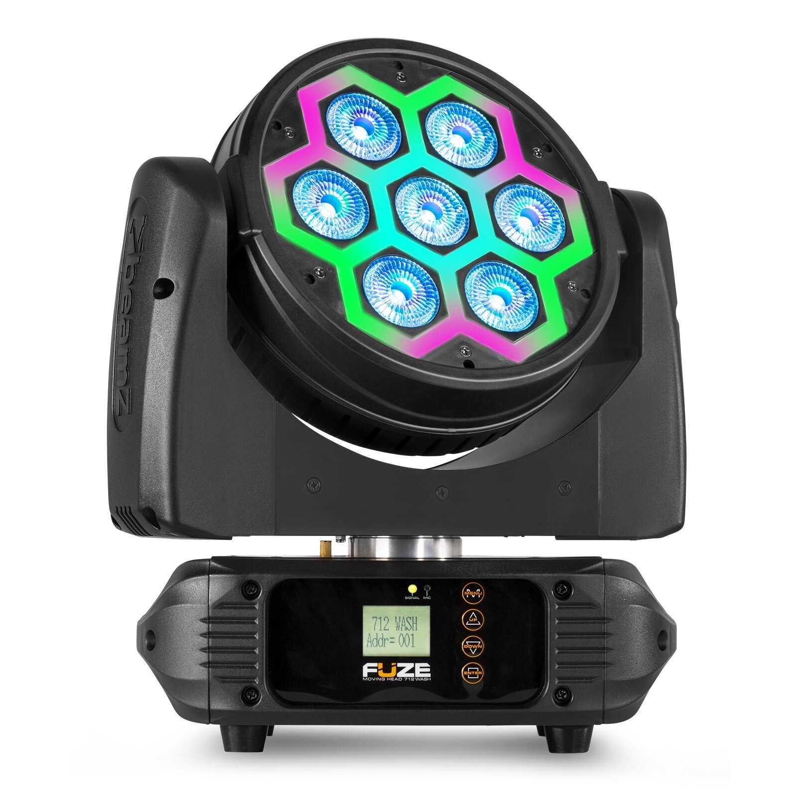 BeamZ FUZE712 wash moving head med SMD LED-effekt