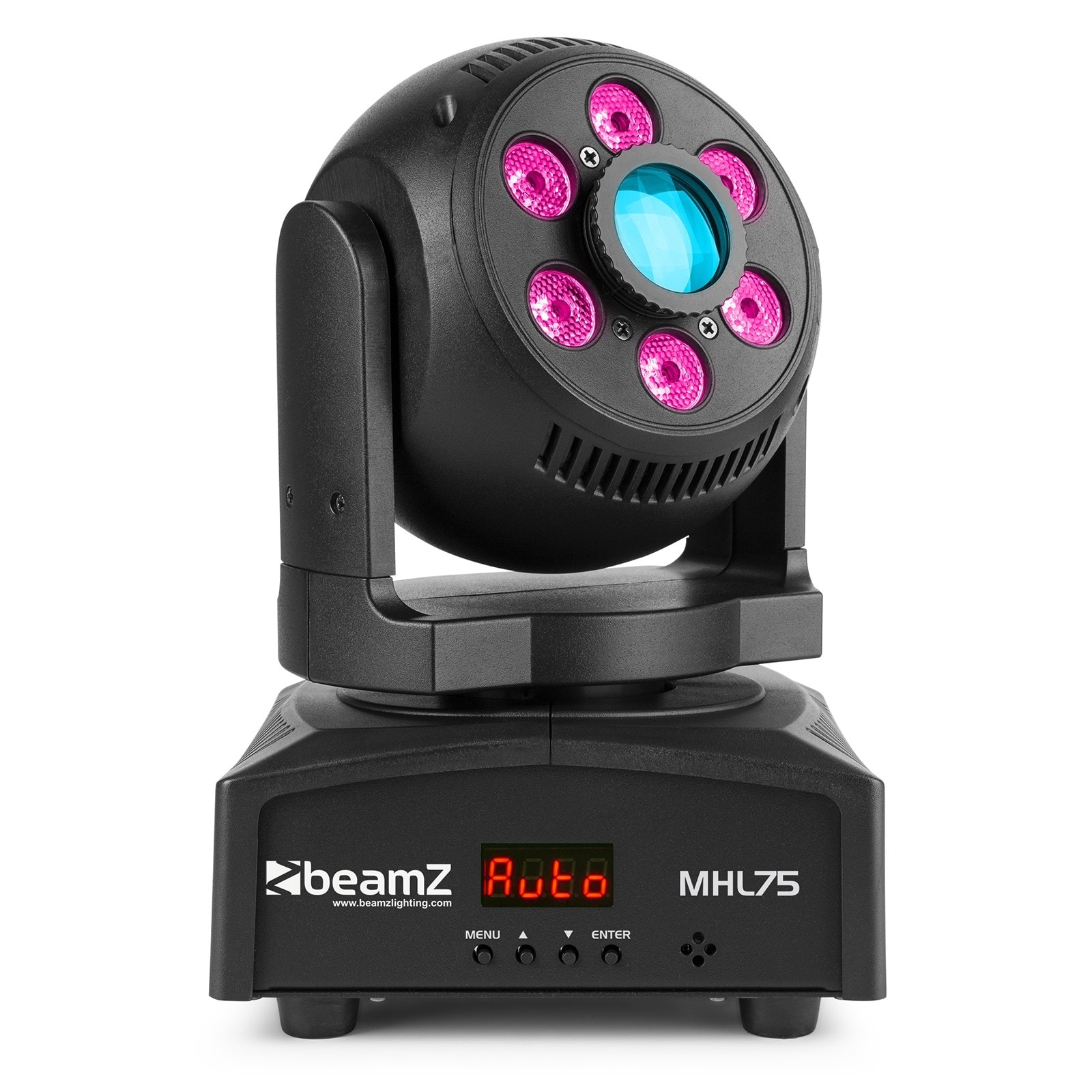 BeamZ MHL75 Led Spot30W+6xRGBW Wash IRC