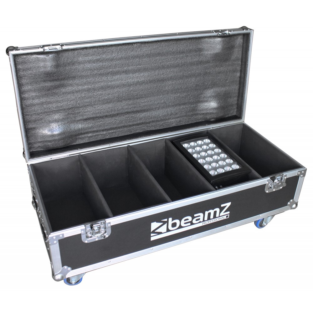 BeamZPro FL4 Flightcase4pcs StarColor240-360