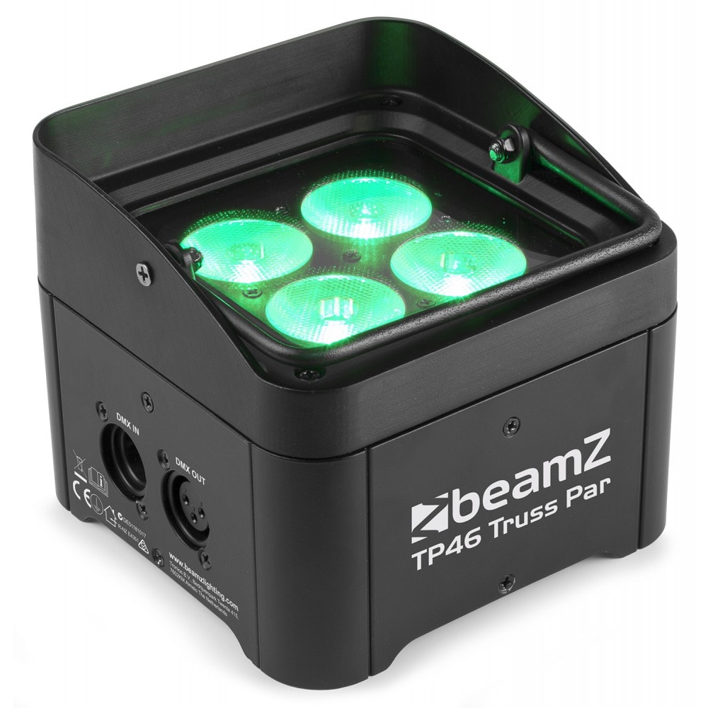 BeamZ TP46 Tross eller dekorbelysning, Par 4 x 4W 4in1 RGB-UV