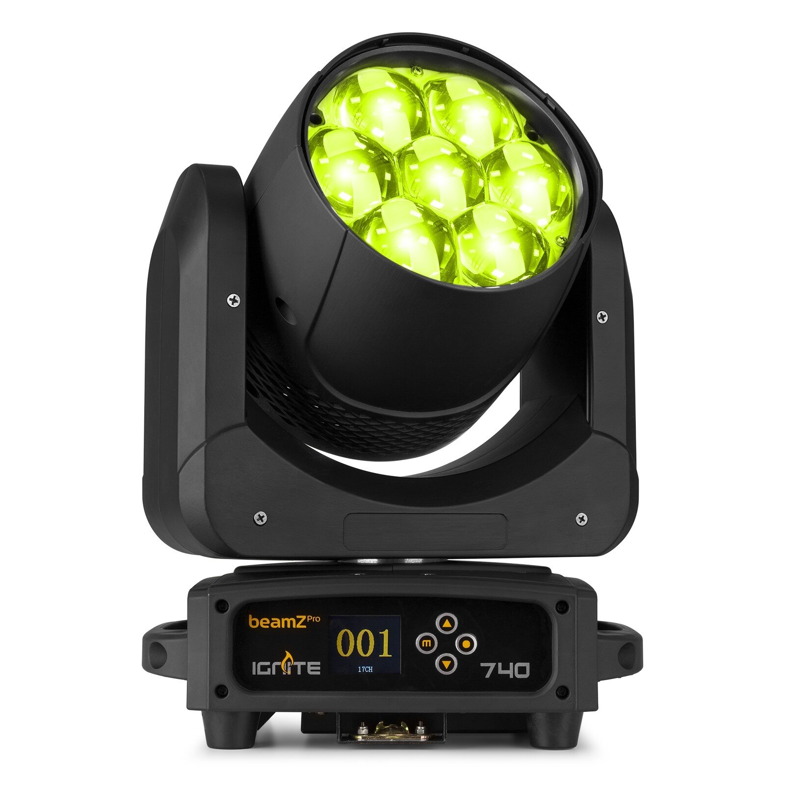 BeamZ Professional IGNITE740 - RGBW Wash Moving Head - med zoom och enkelpixelkontroll - 7x 40 Watt