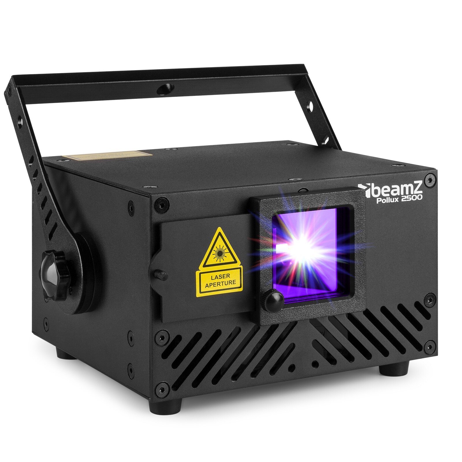 BeamZ 2500 Pollux laser RGB - Flerfärgad 2500mW analog laser - DMX och ILDA
