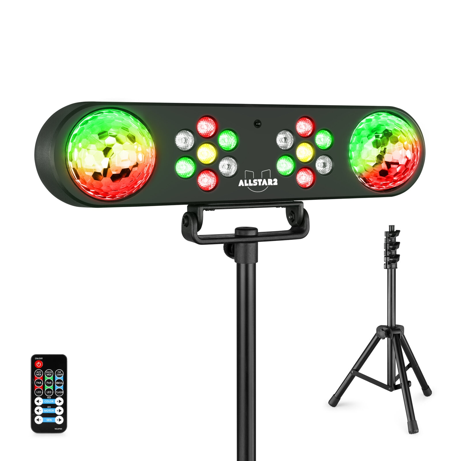 Fuzzix Allstar2 LED-effektljus disco