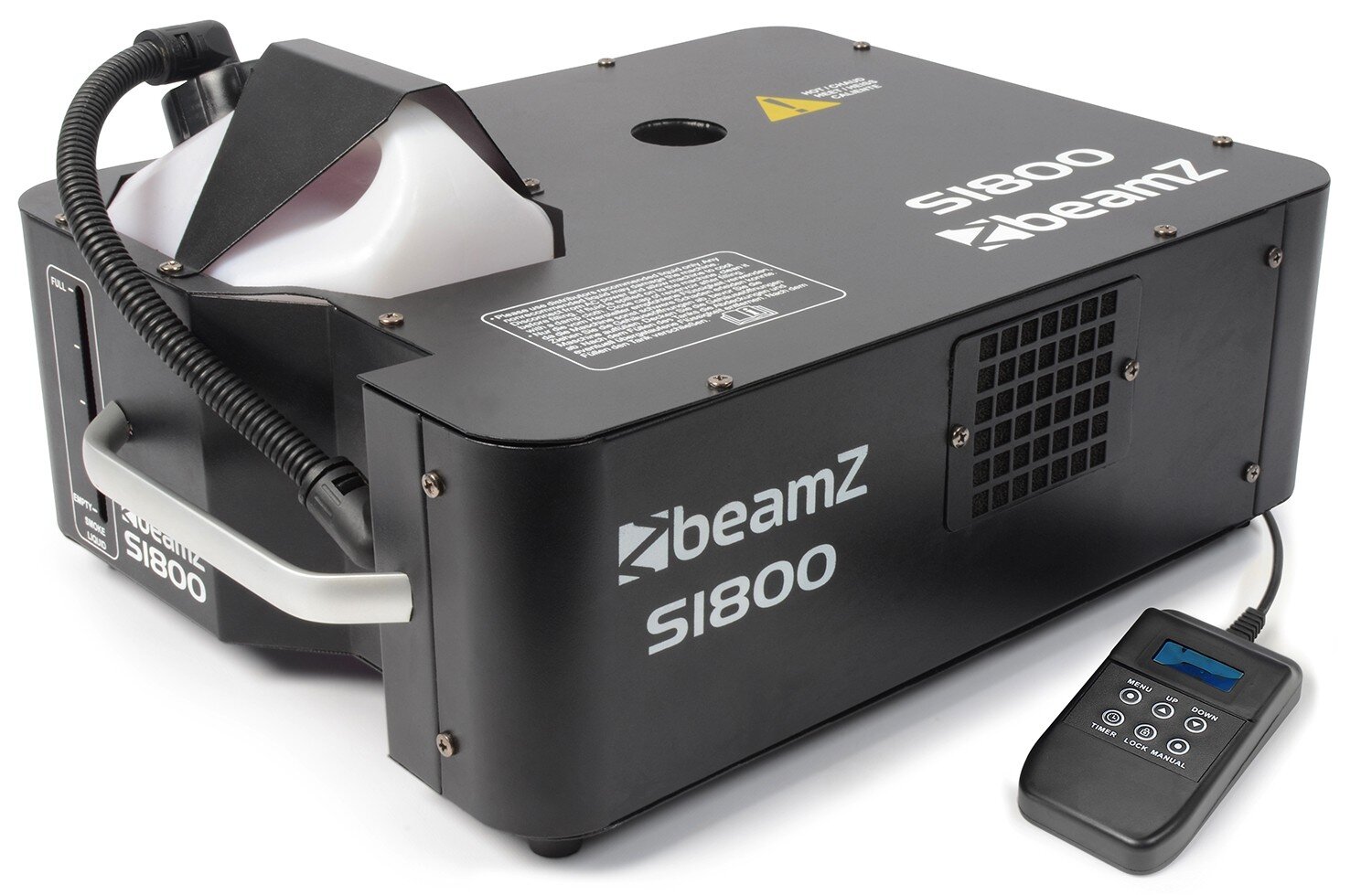 BeamZ S1800 DMX Rökmaskin DMX hor/vert