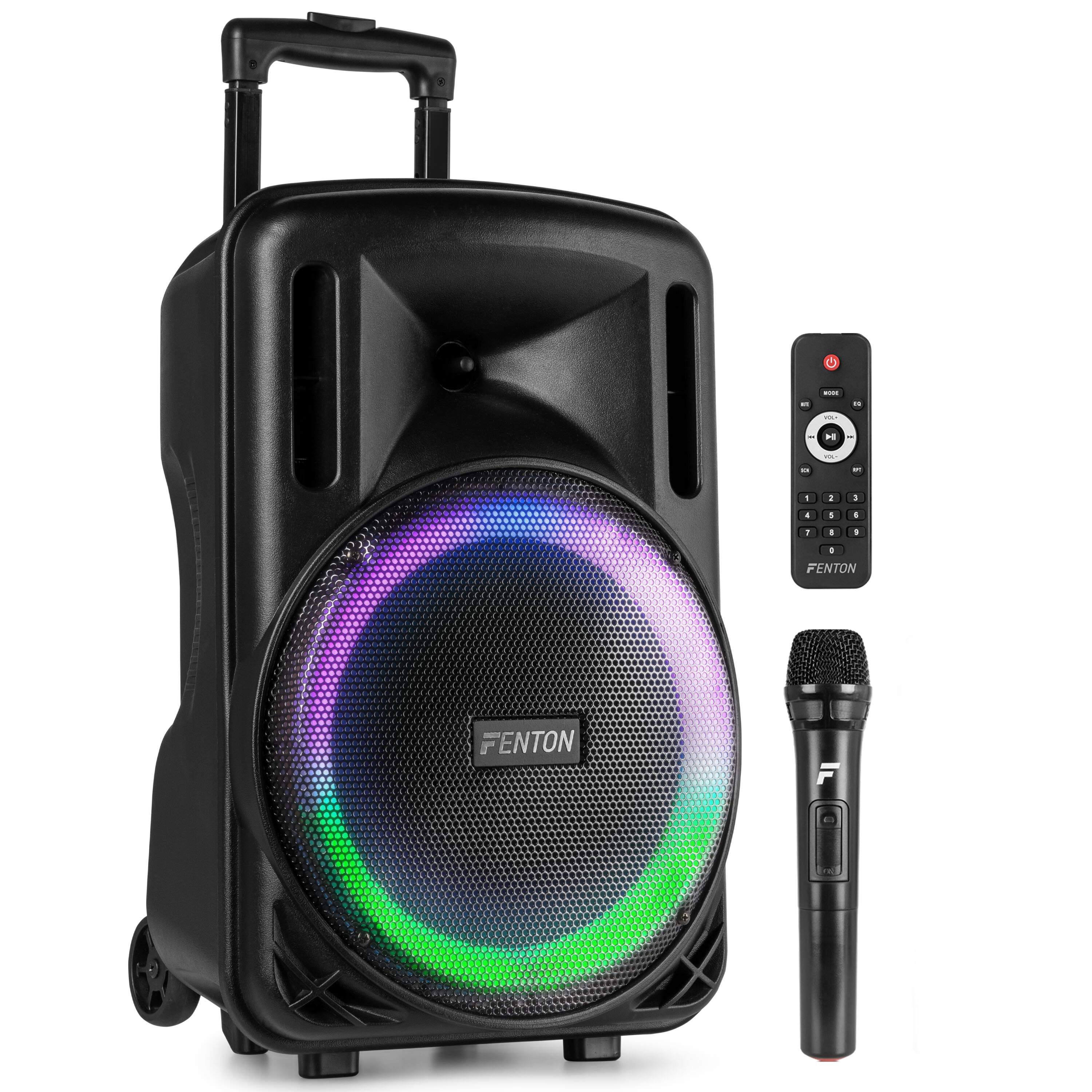 Fenton FT12LED MK2 Bärbart Ljudsystem 12" 700W peak effekt