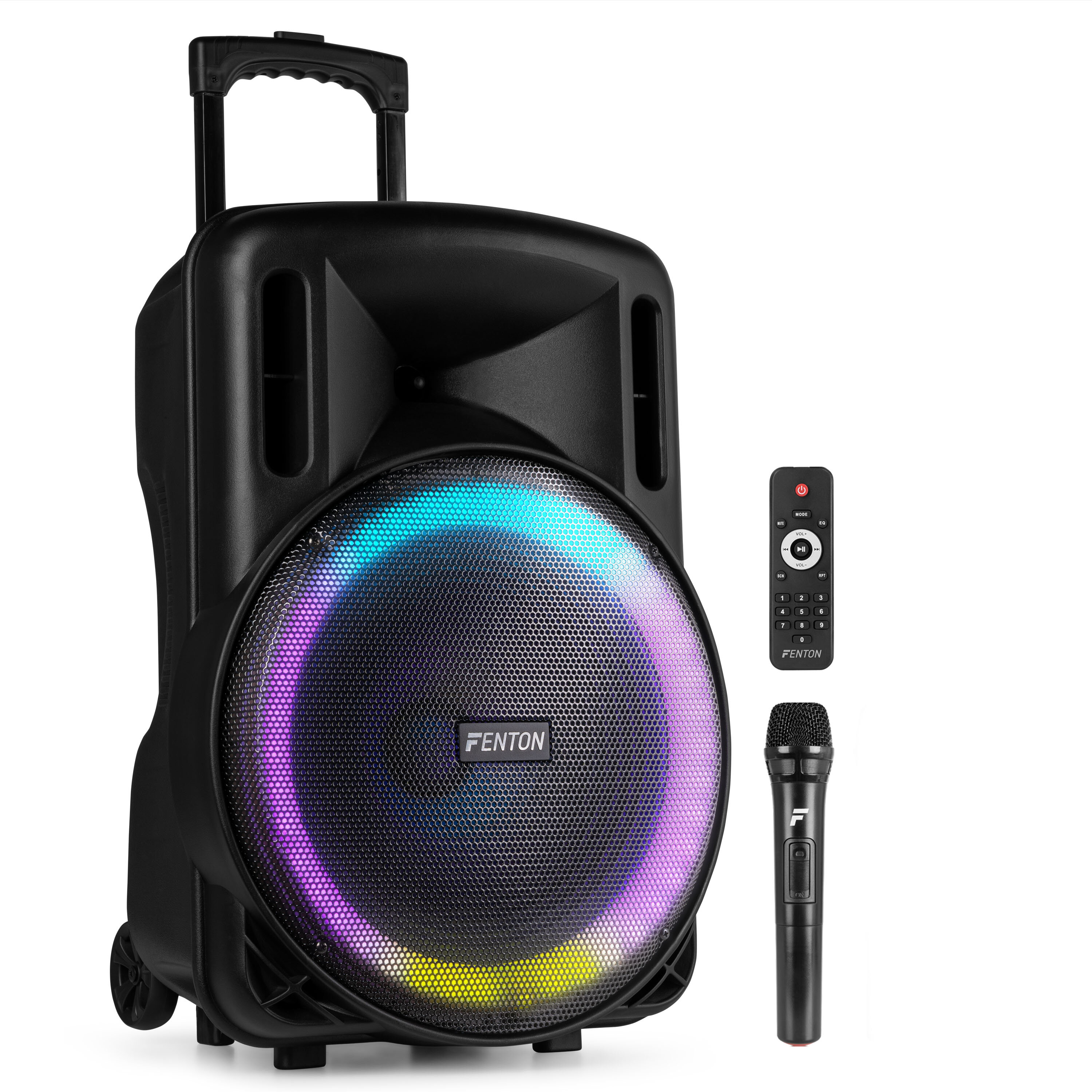 Fenton FT15LED MK2 Bärbart Ljudsystem 15" 800W peak effekt