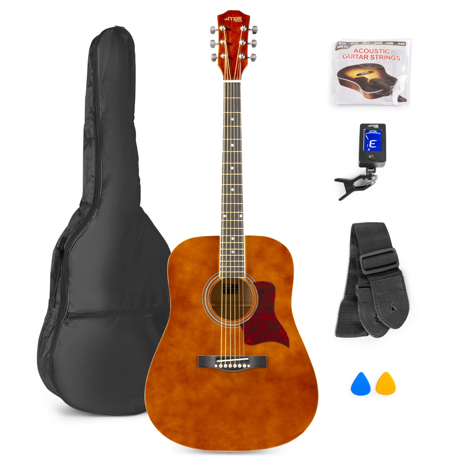 Solojam western guitar pack dark natural