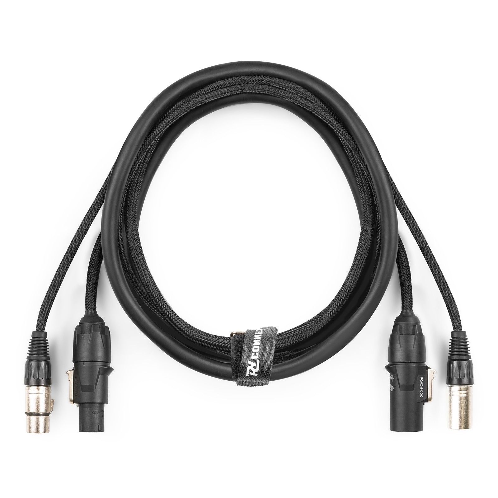 PD Connex CX07-2 Combi Kabel Strömkontakt TR - XLR M / Strömkontakt TR - XLR F 2m